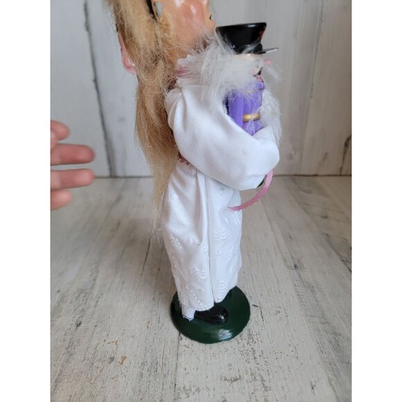 Byers Choice Nutcracker doll young girl Victorian Caroler Xmas figure vintage - Picture 7 of 12